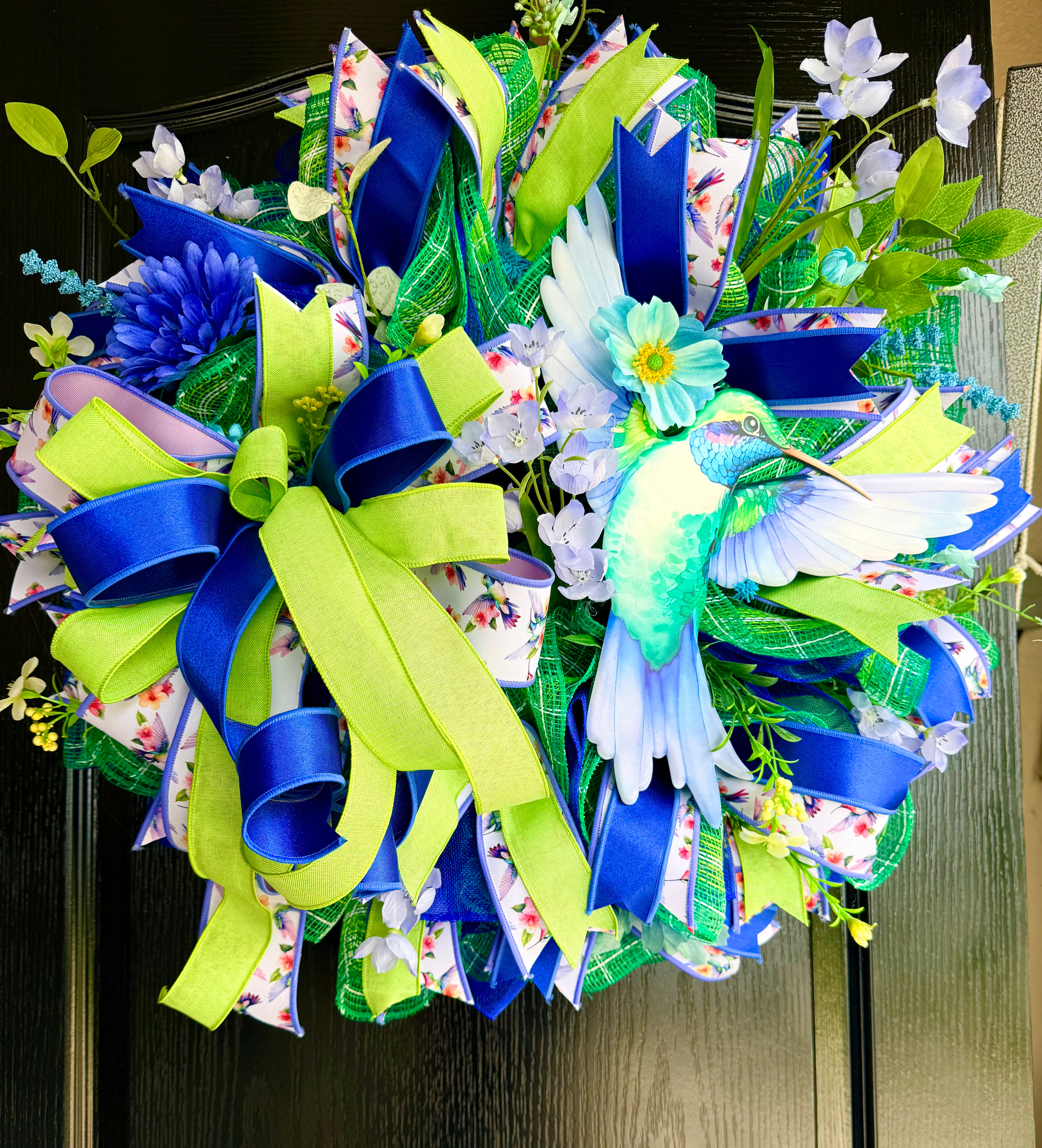 Hummingbird Wreath