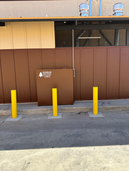 Custom Green Box Waste Cooking Oil Tank