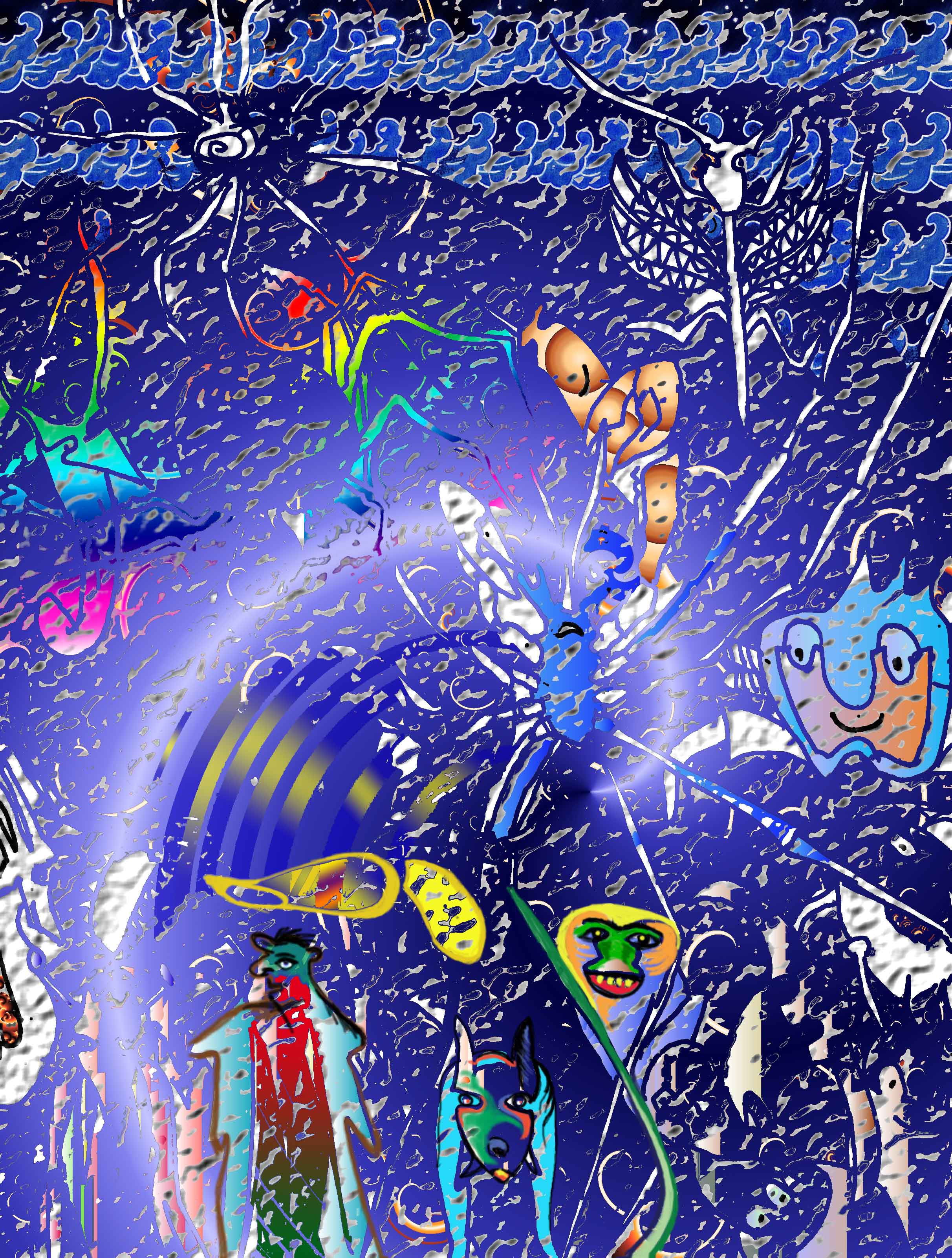 spider´s-web-in-blue