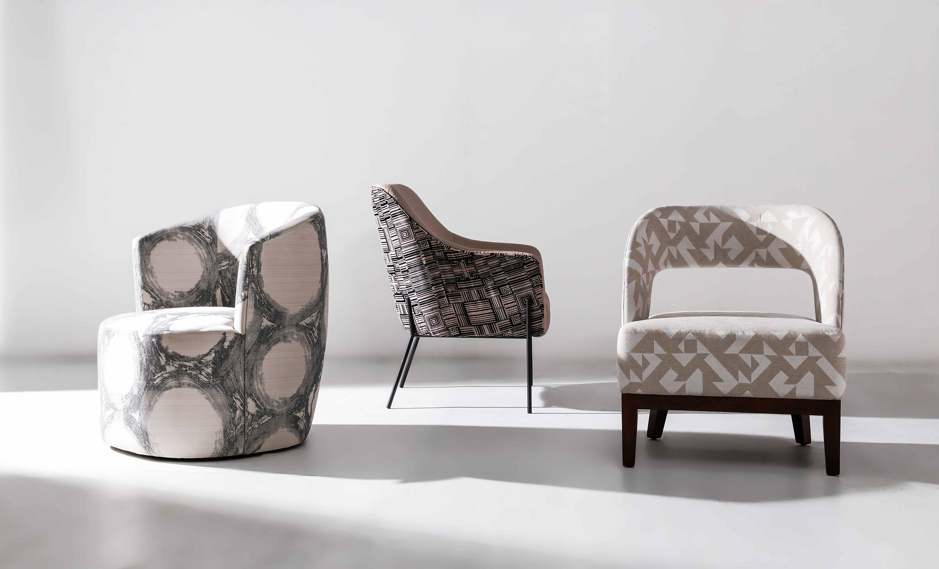 Francis Libiran accent chairs, exclusively designed for Our Home, are more than just furniture—they 