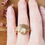 Miniature : bague fleurs tendance bohème chic