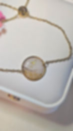 bijoux personnalisable avec mèche de cheveux - bracelet souvenir