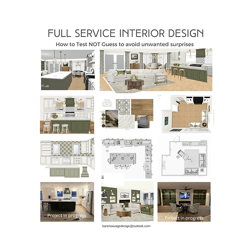 Full Service Virtual Interior Design