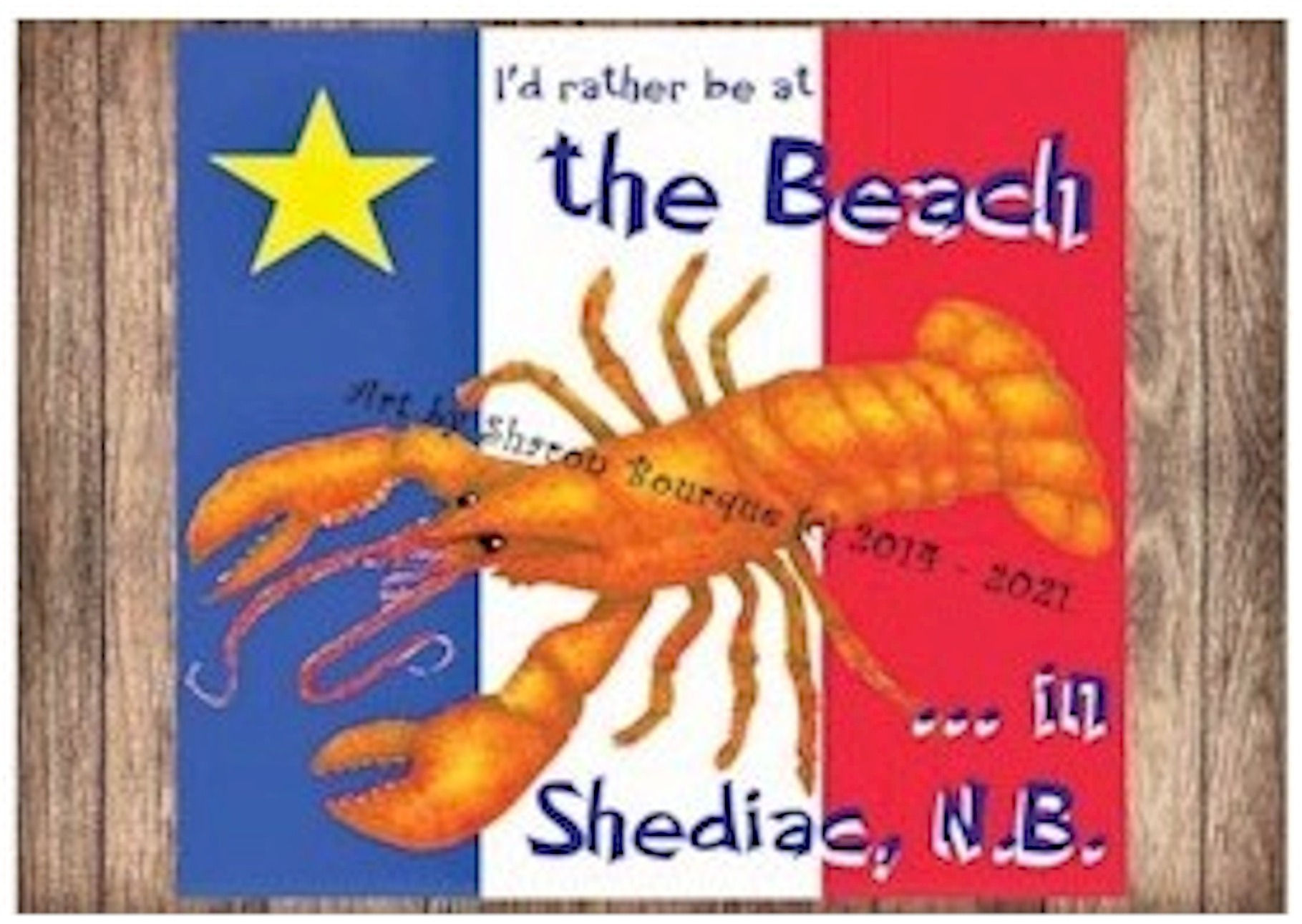 Art Card: Acadia - Beach