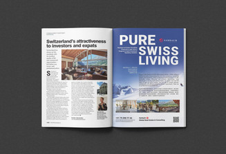The European magazine
one-page advert