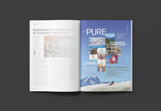 The European magazine
one-page advert