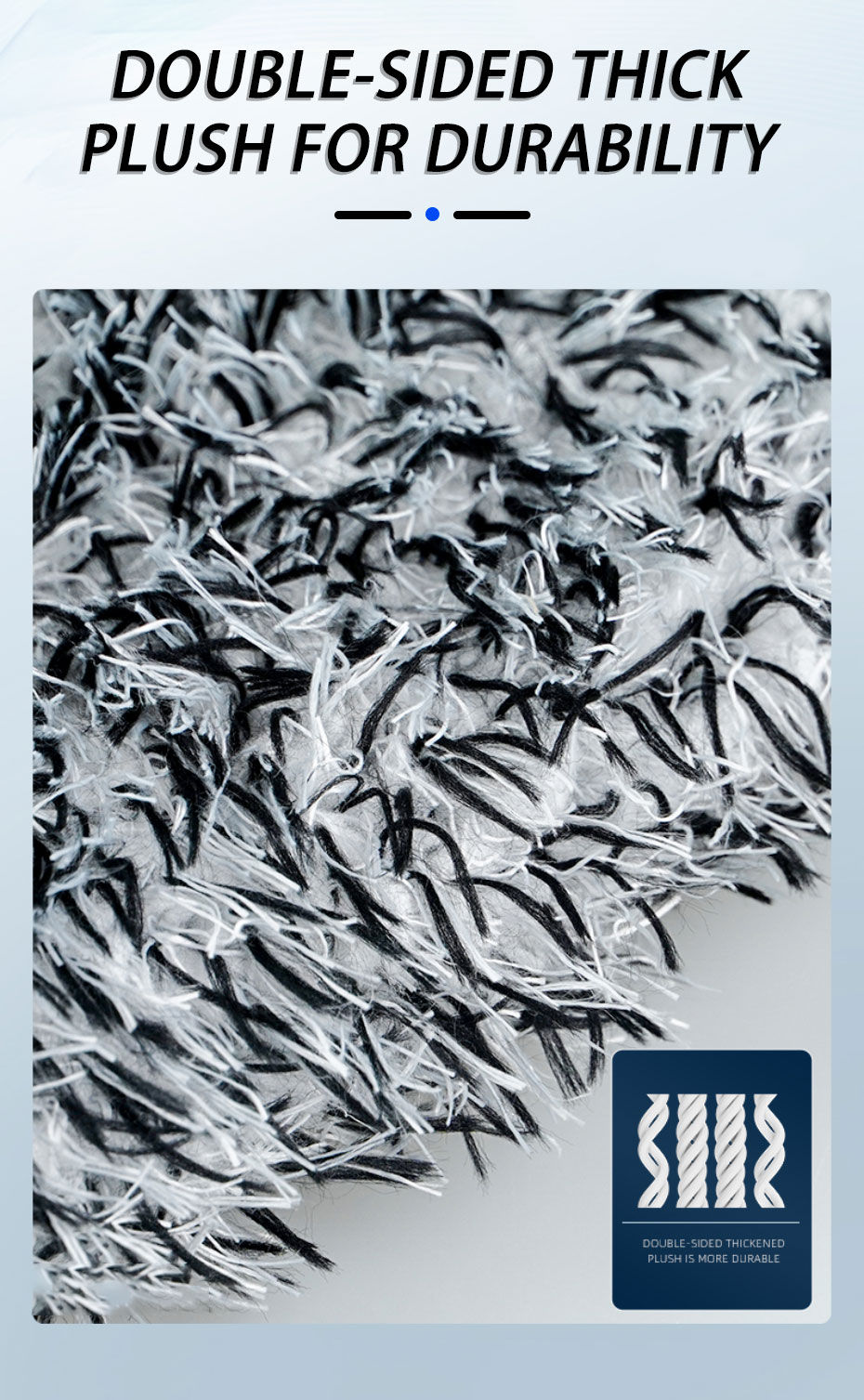 Miniatura: Belsy® cepillo microfibra para lavado de coches, guantes de limpieza con mango