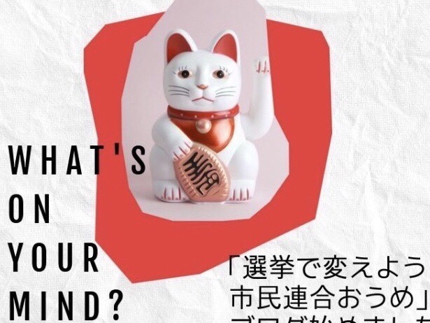 執筆者の写真: 「選挙で変えよう! 市民連合おうめ」