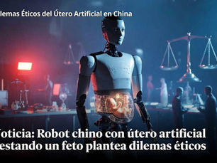 China y el robot de embarazo: dilemas éticos del útero artificial