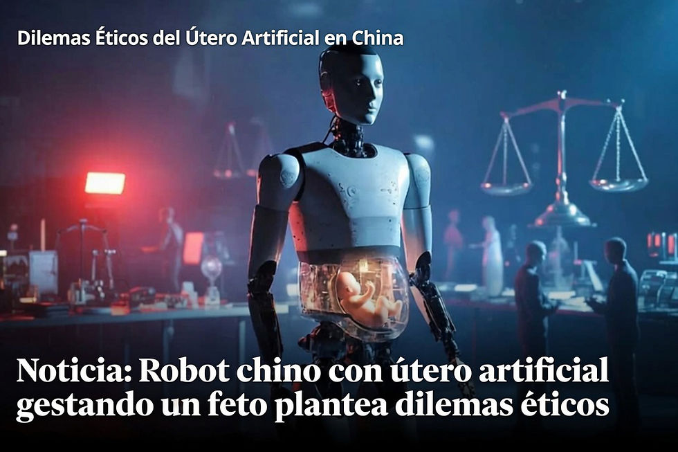 China y el robot de embarazo: dilemas éticos del útero artificial