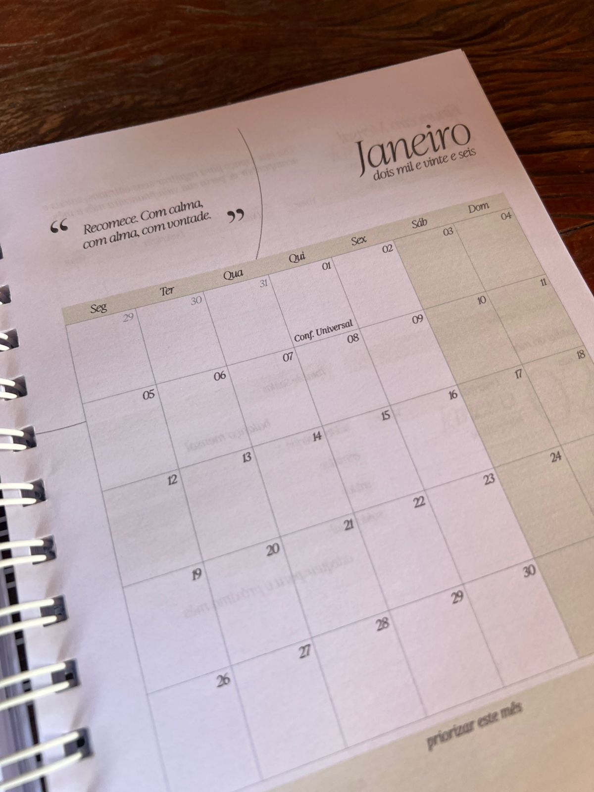 Planner Minimalista — foto 4