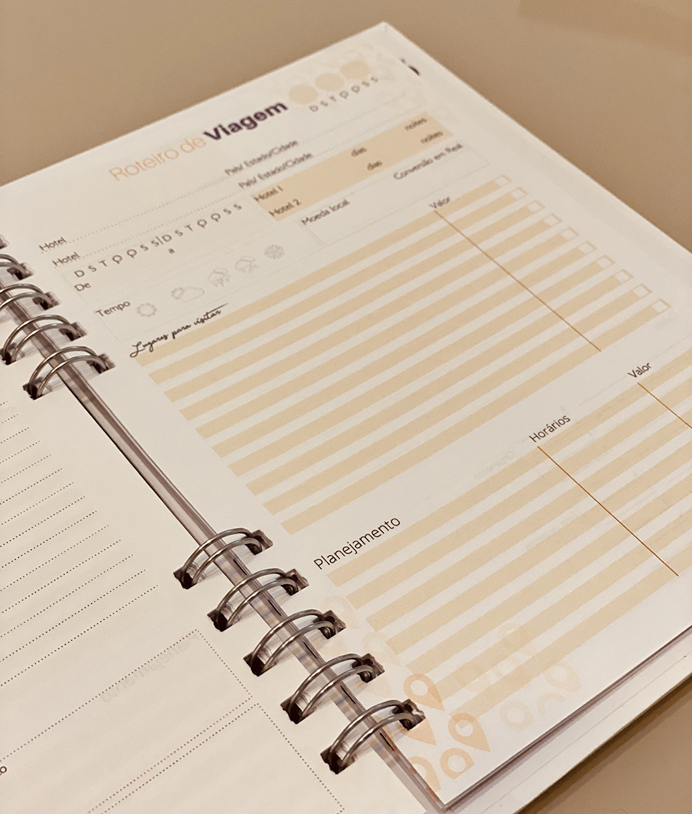 Planner Viagens — meta de economia