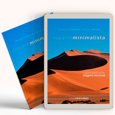 Livro Viajante Minimalista — guia prático de viagens de Alexandre Chahoud