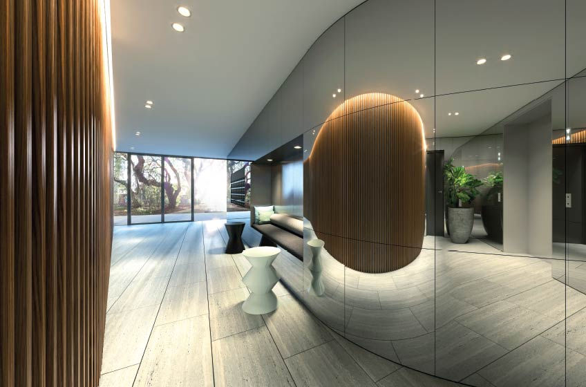 Foyer of Anchorage apartments