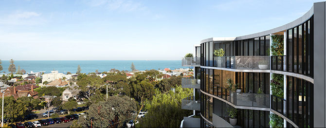 External View of Anchorage apartments