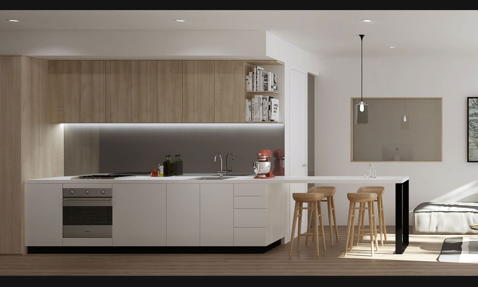 interior view of cartmell place apartments in heidelberg