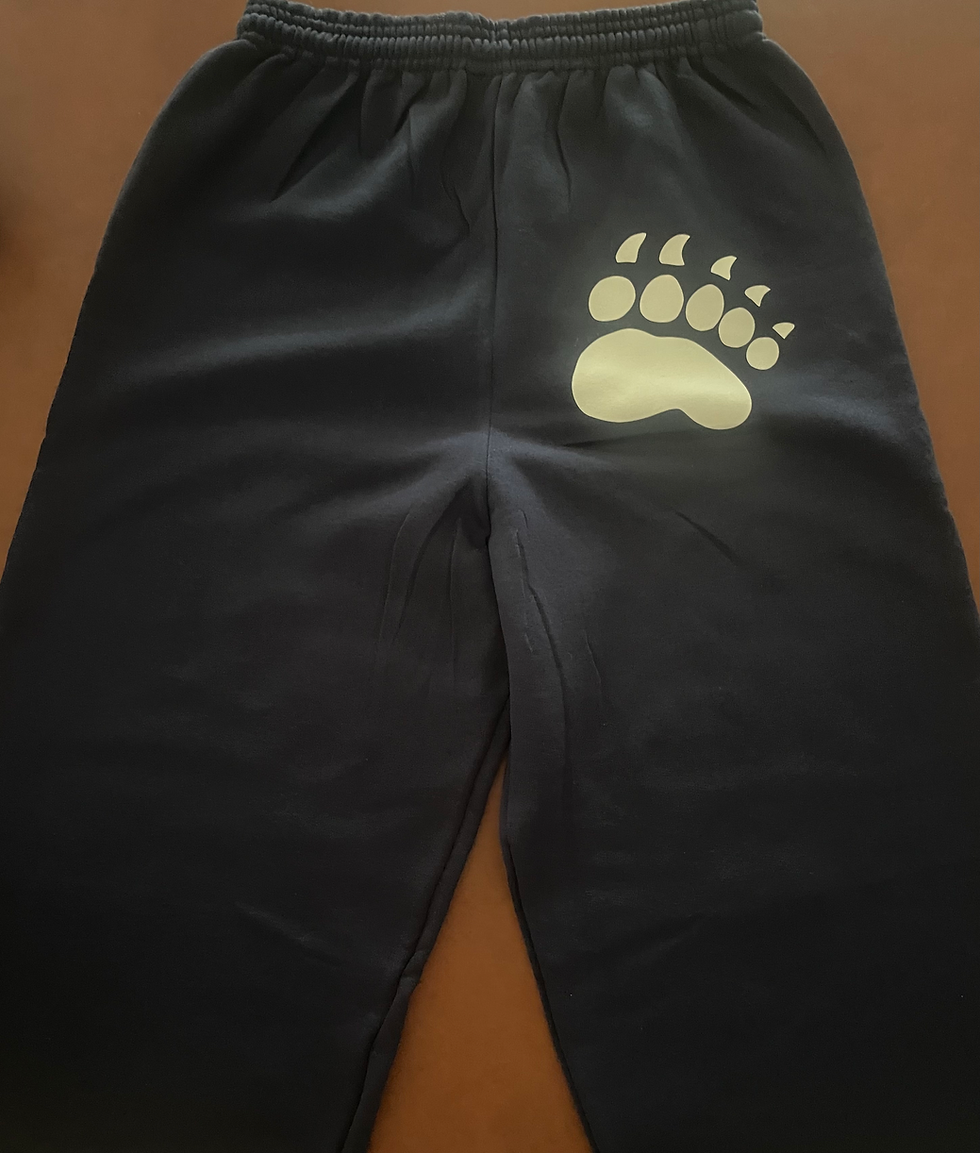 Thumbnail: College sports gear  (combo sweatpants and sweatshirt (personalized designs)
