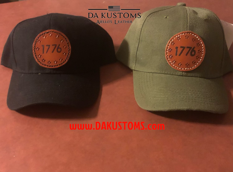Thumbnail: Custom leather patches and hat 