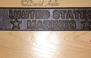 USMC belt with name