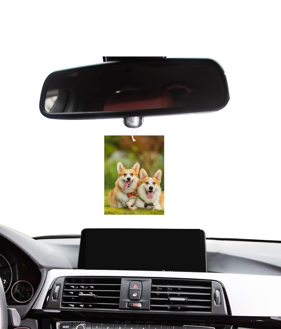 Thumbnail: Air Freshners (reusable) custom printed 