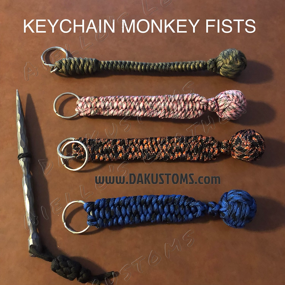 Thumbnail: Keychain Monkey fist 