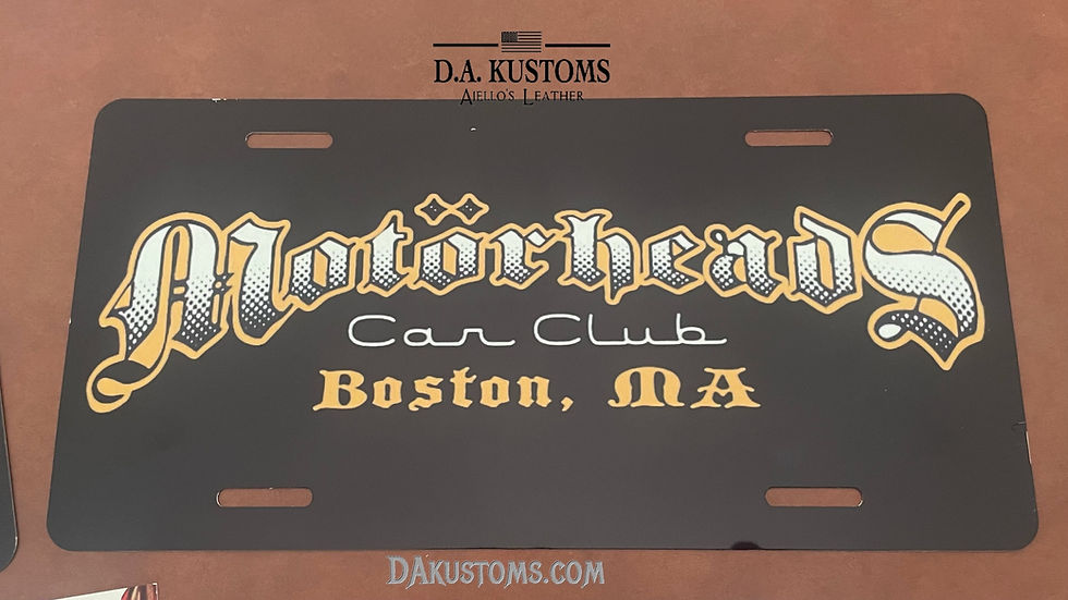 Thumbnail: Custom Printed License Plates (aluminum ) 