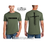 Thumbnail: 3  nail jagered cross design Freedom shirt