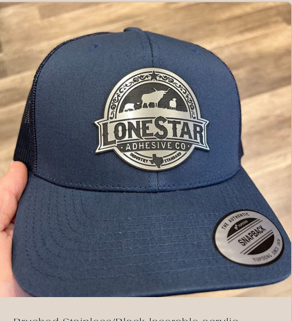 Thumbnail: Your design / Saying patches with hat 