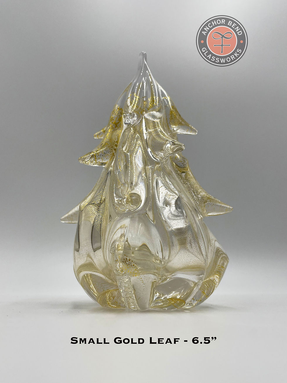 Thumbnail: Hand Blown Glass Sculptural Trees Made in Newport RI USA christmas holiday seasonal gift