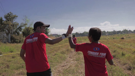 Allianz project sanlahi, PR stunt, CSR, social inclusivity, financial institution, Obstacle race, physical activity, running, sports, pampanga aeta community, teamwork