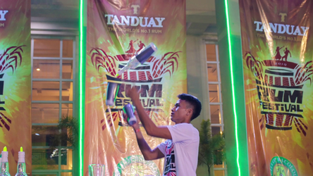 Tanduay Bacolod Rum Festival, Flairtending competition, bartending, mixology