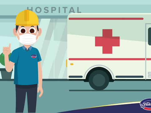 VMC, Victorias Milling, AVP, animated illustrations video orientation, presentation, animation, animated infographics, Covid, corona virus, explainer video, safety guidelines, pandemic, back to work, frontliners, essential workers