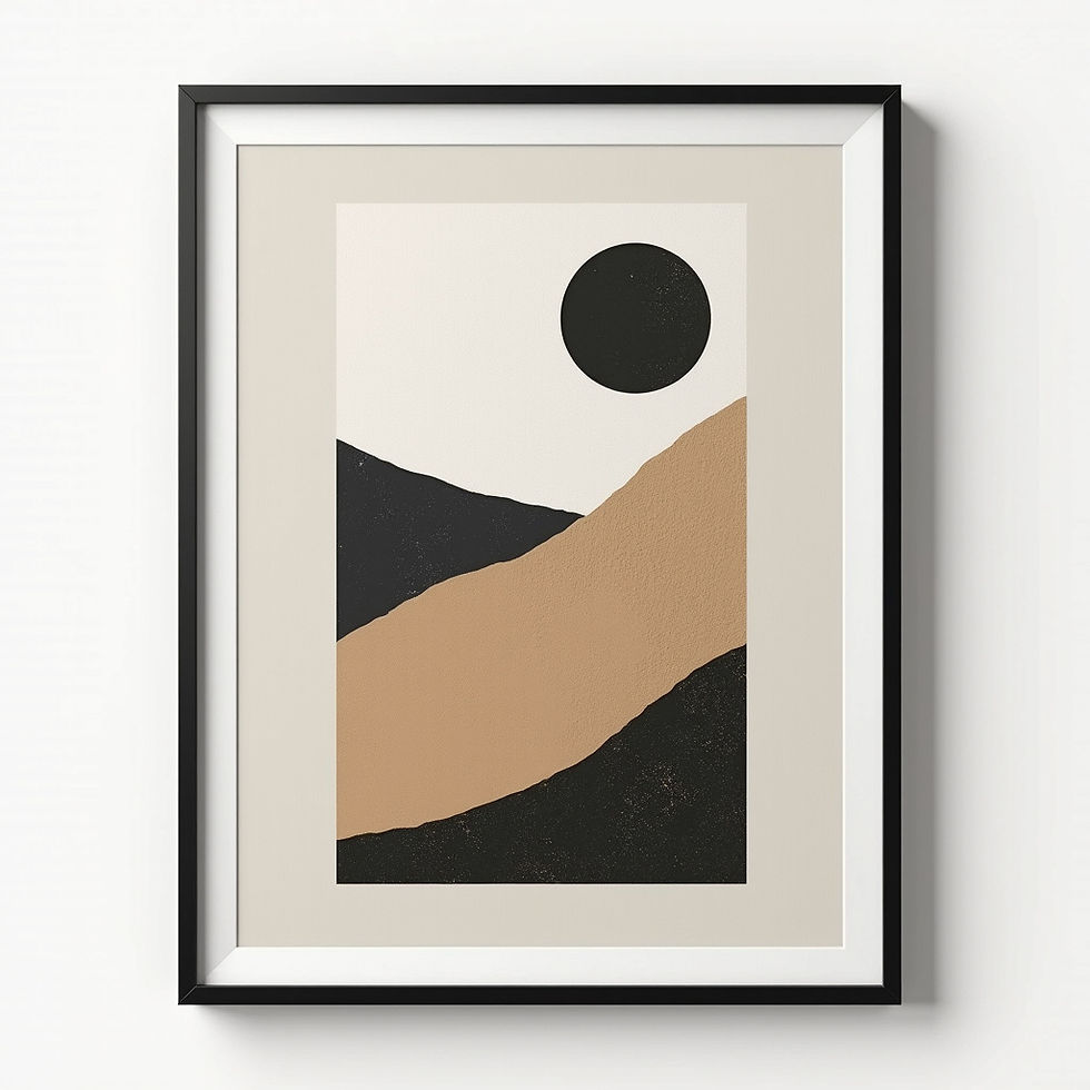 Framed Architectural Collage