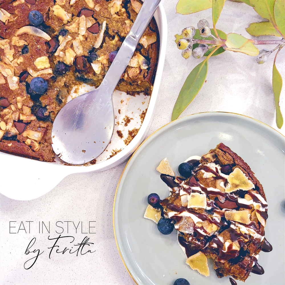 Banana & Oat Breakfast Bake 