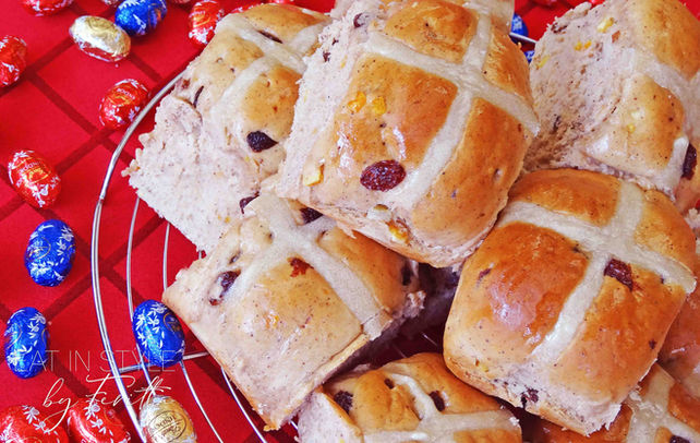 Heavenly Hot Cross Buns