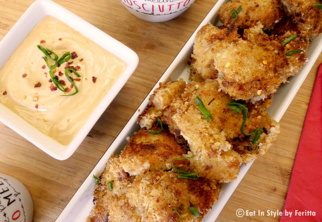 Crispy Chicken Bites with Smoky BBQ & Chilli Dipping Sauce