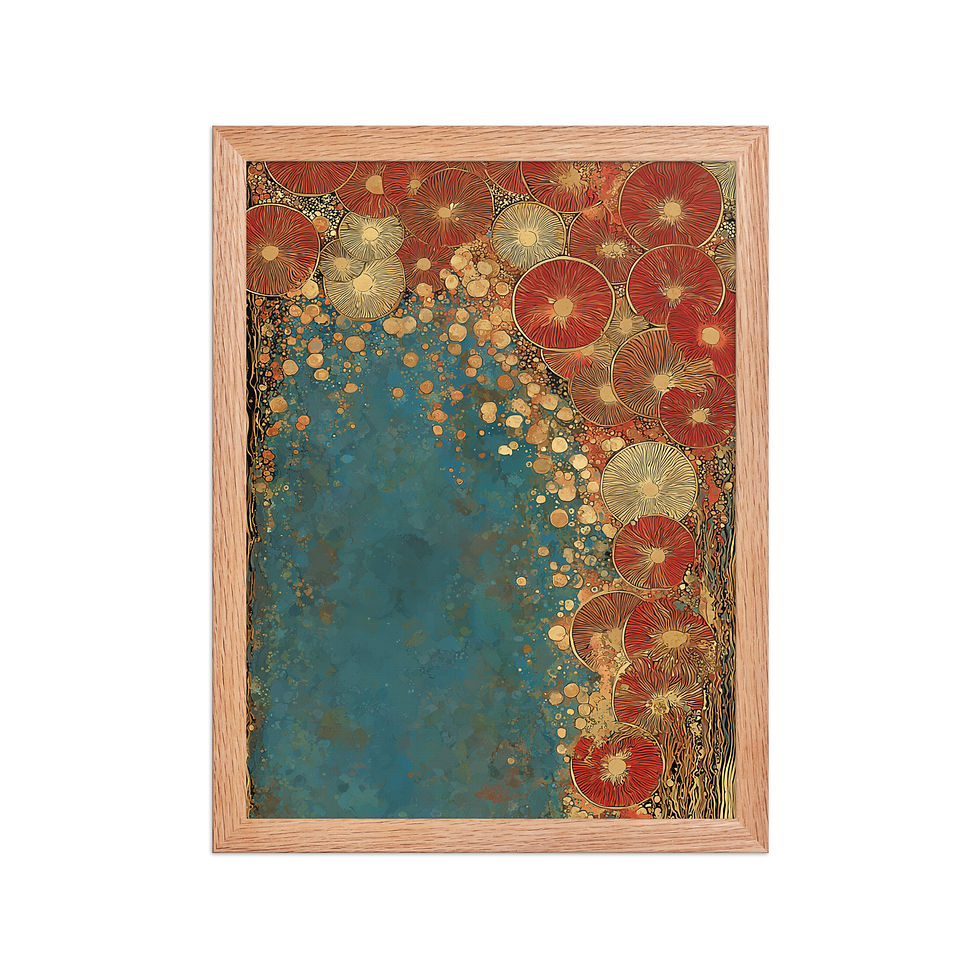 Thumbnail: Dynamic Geometric Gouache Artwork