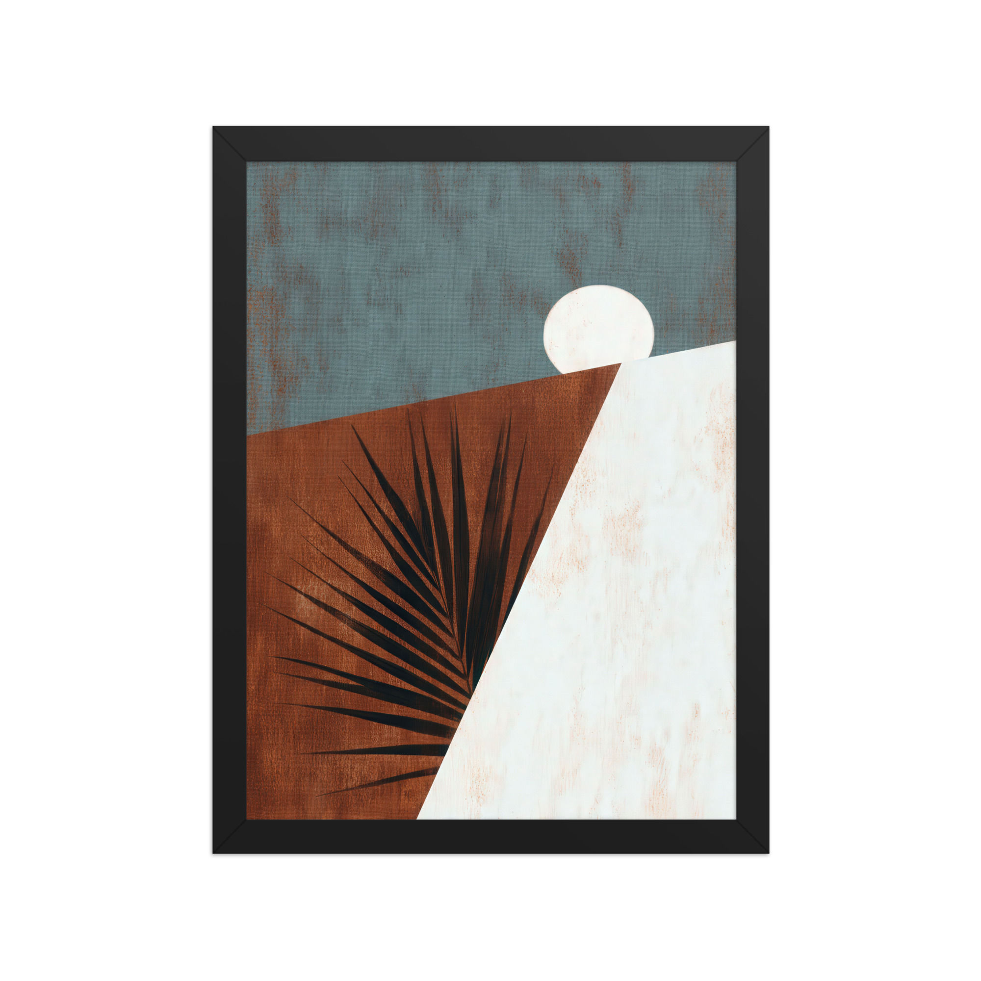 Framed Minimalist Bohemian Art – Clean Lines Decor