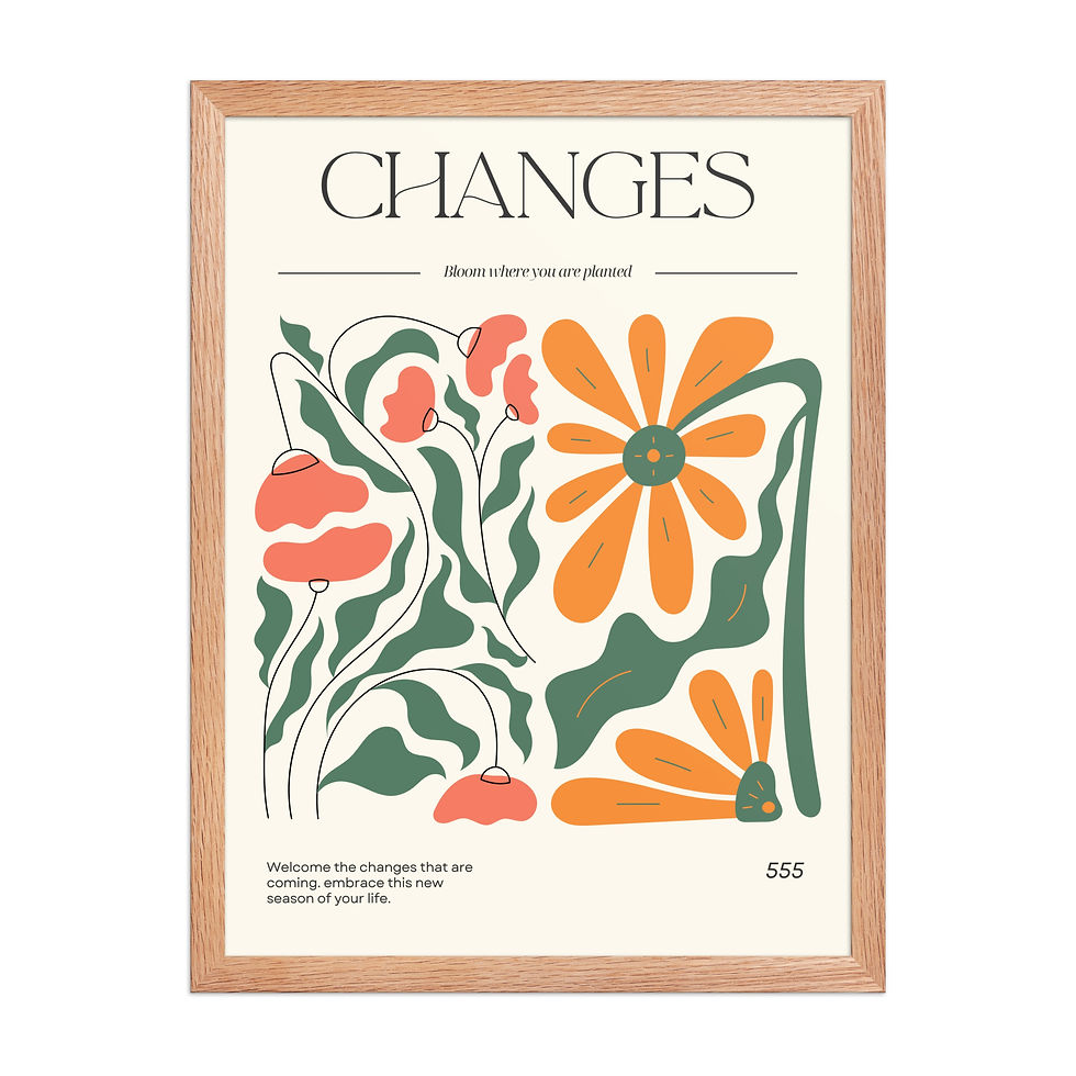 Thumbnail: Changes | Uplifting Floral Wall Art for Your Space