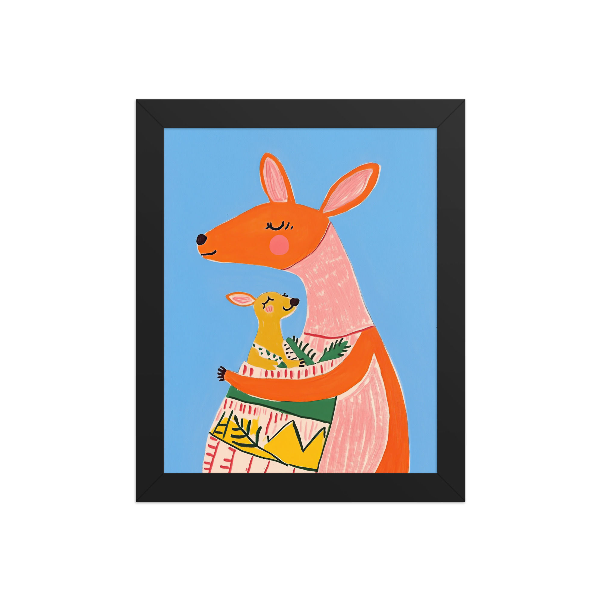 Kangaroo | Children's Bedroom | Nursery Wall Art