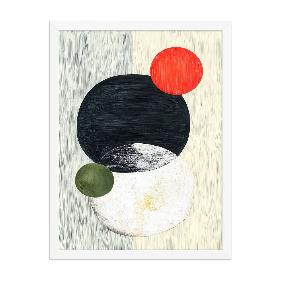 Thumbnail: Affordable Framed Gouache Art for Stylish Spaces