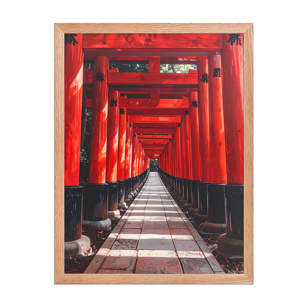 Thumbnail: Thousand Torii Gates Kyoto Wall Art