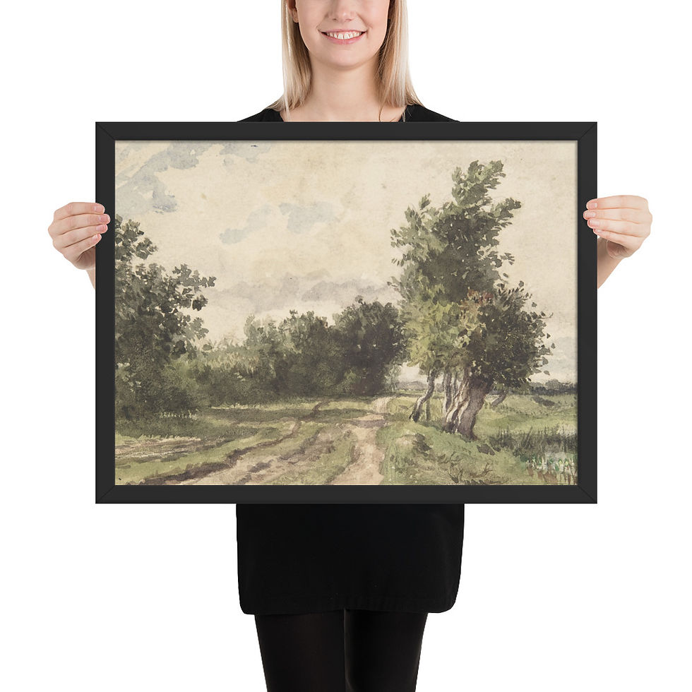 Thumbnail: Old Country Lanes Vintage Wall Art