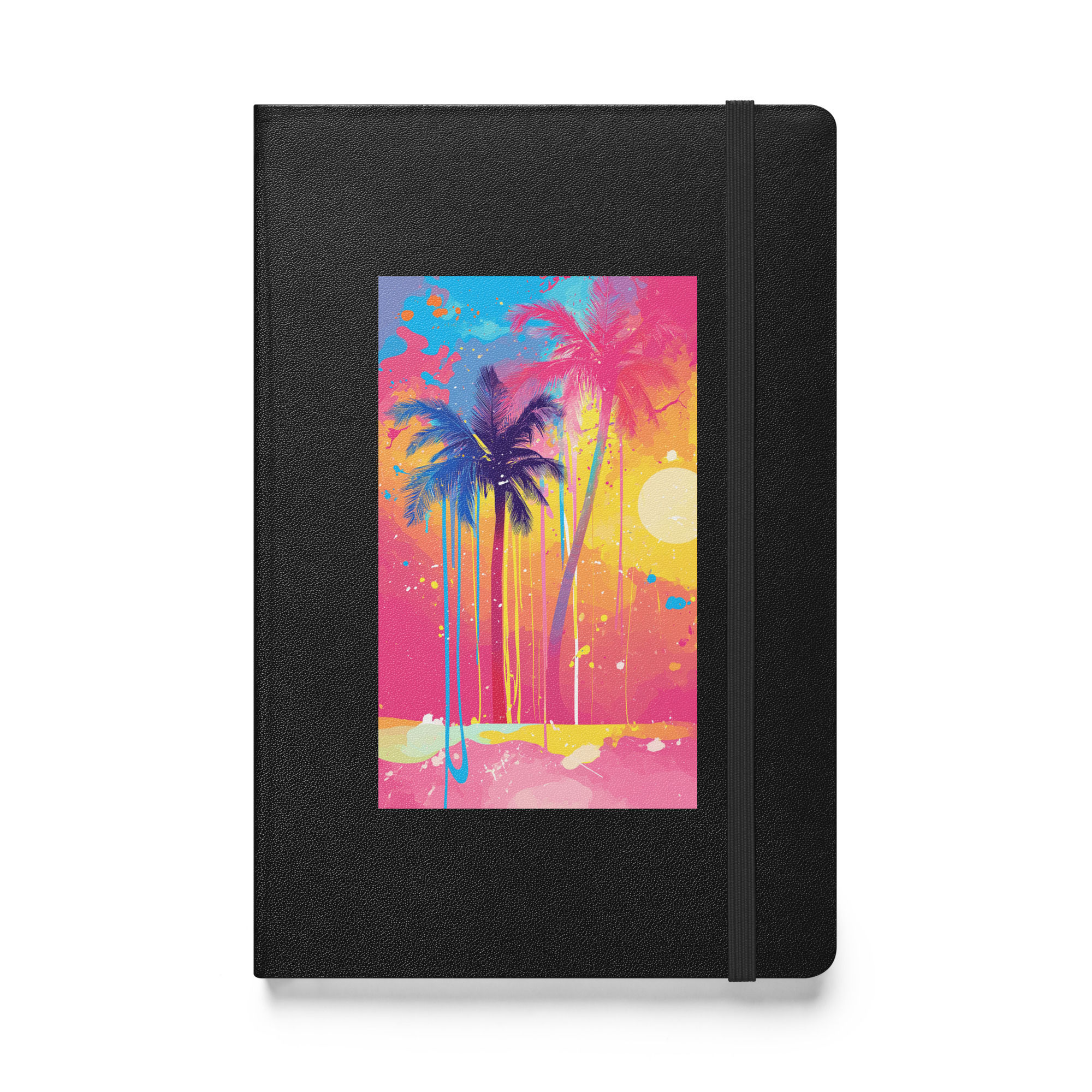 Hardcover bound notebook