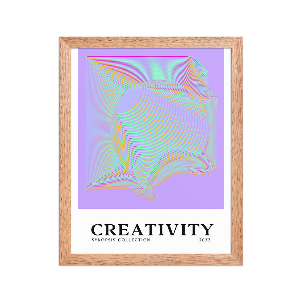 Thumbnail: Framed Eclectic Abstract Art for Modern Homes