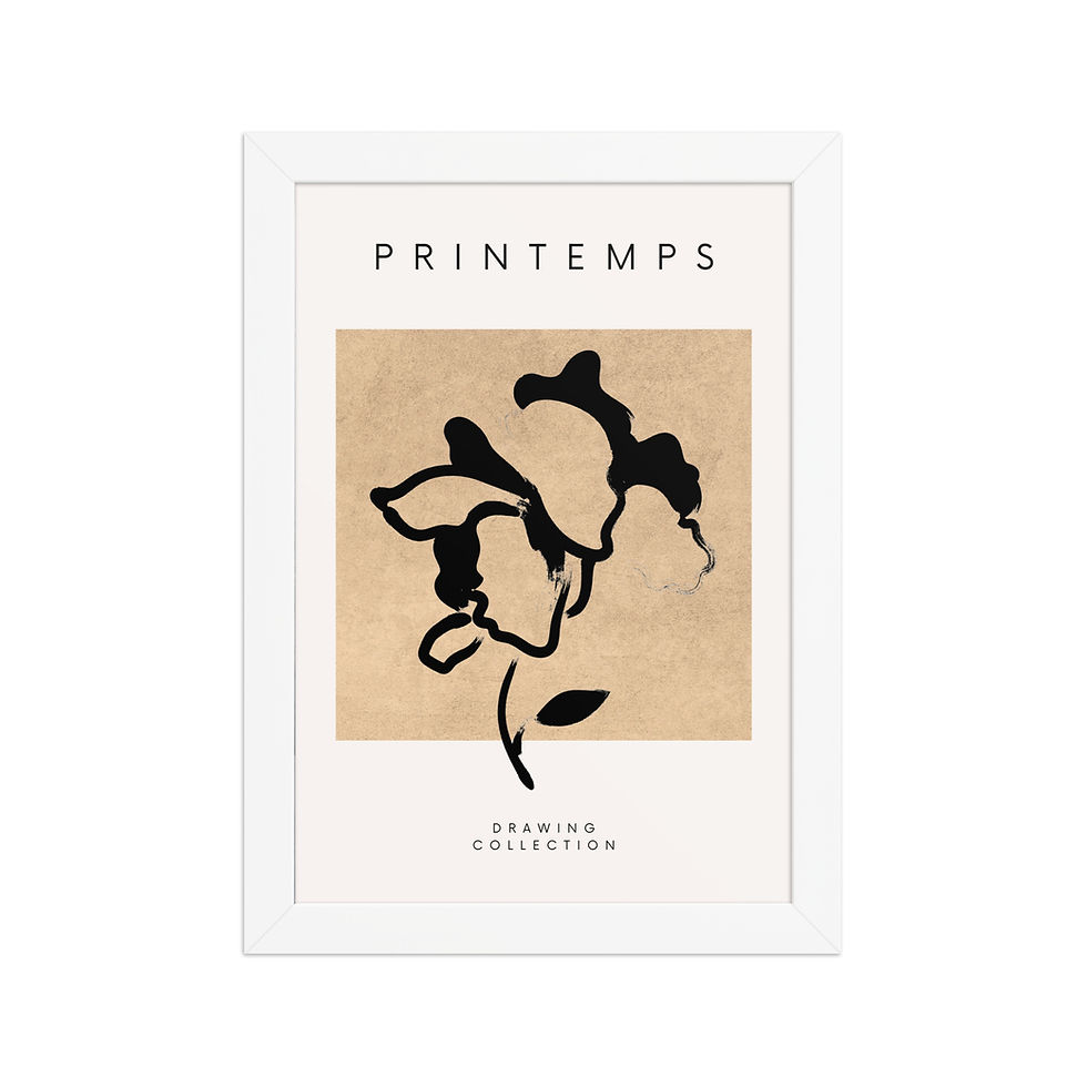 Thumbnail: Trendy Simple Boho Art: Minimalist Wall Decor for Modern Homes vi