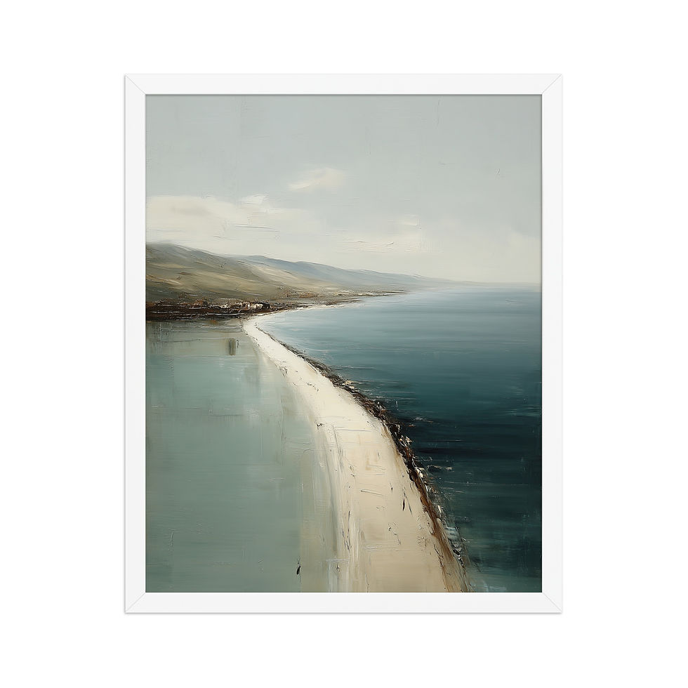Thumbnail: Coastal Serenity — Vintage Beach Landscape Art