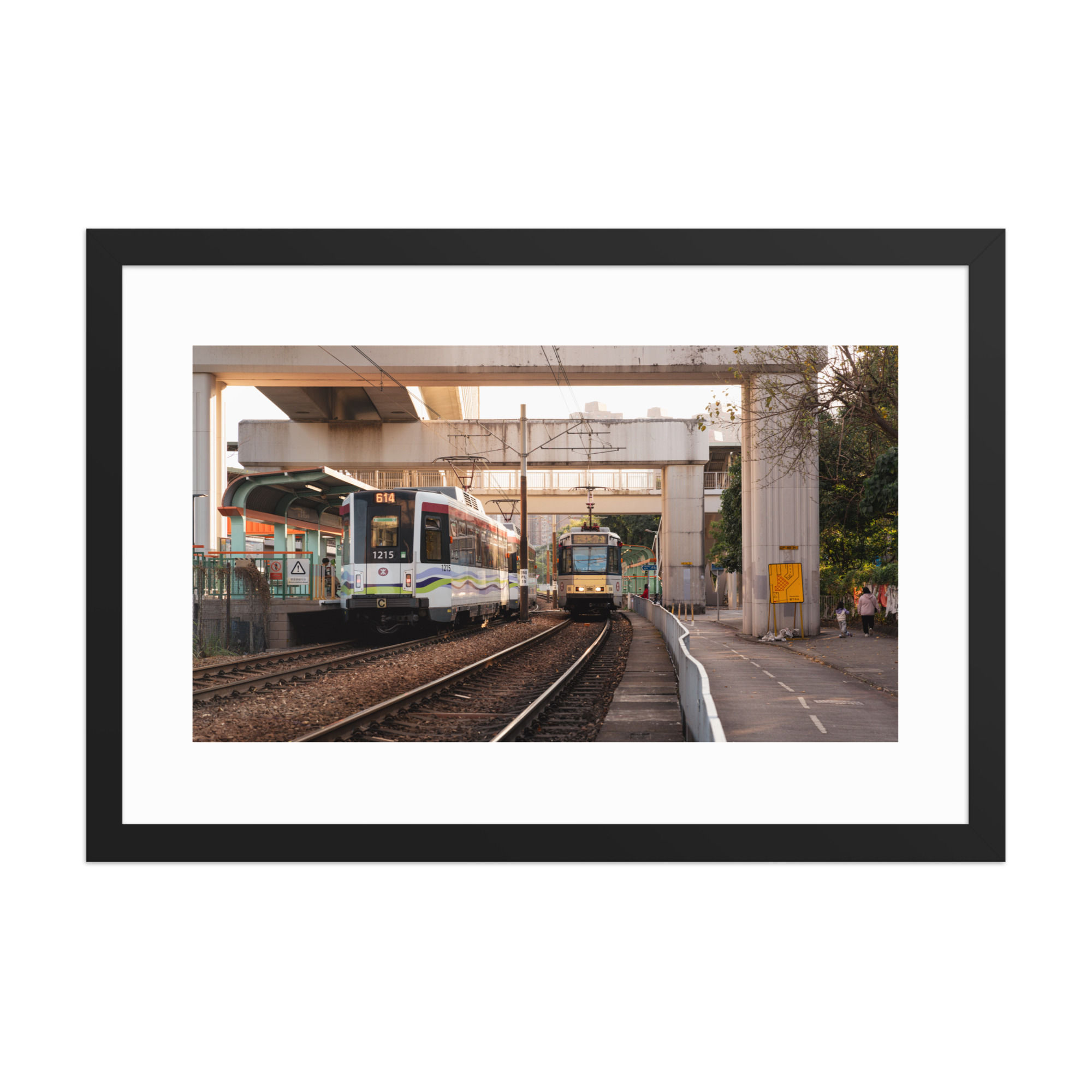 Kowloon Trams | Framed Photography Print | Wall Art  | Hong Kong