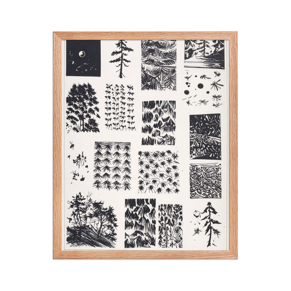 Thumbnail: Minimalist Pines and Patterns