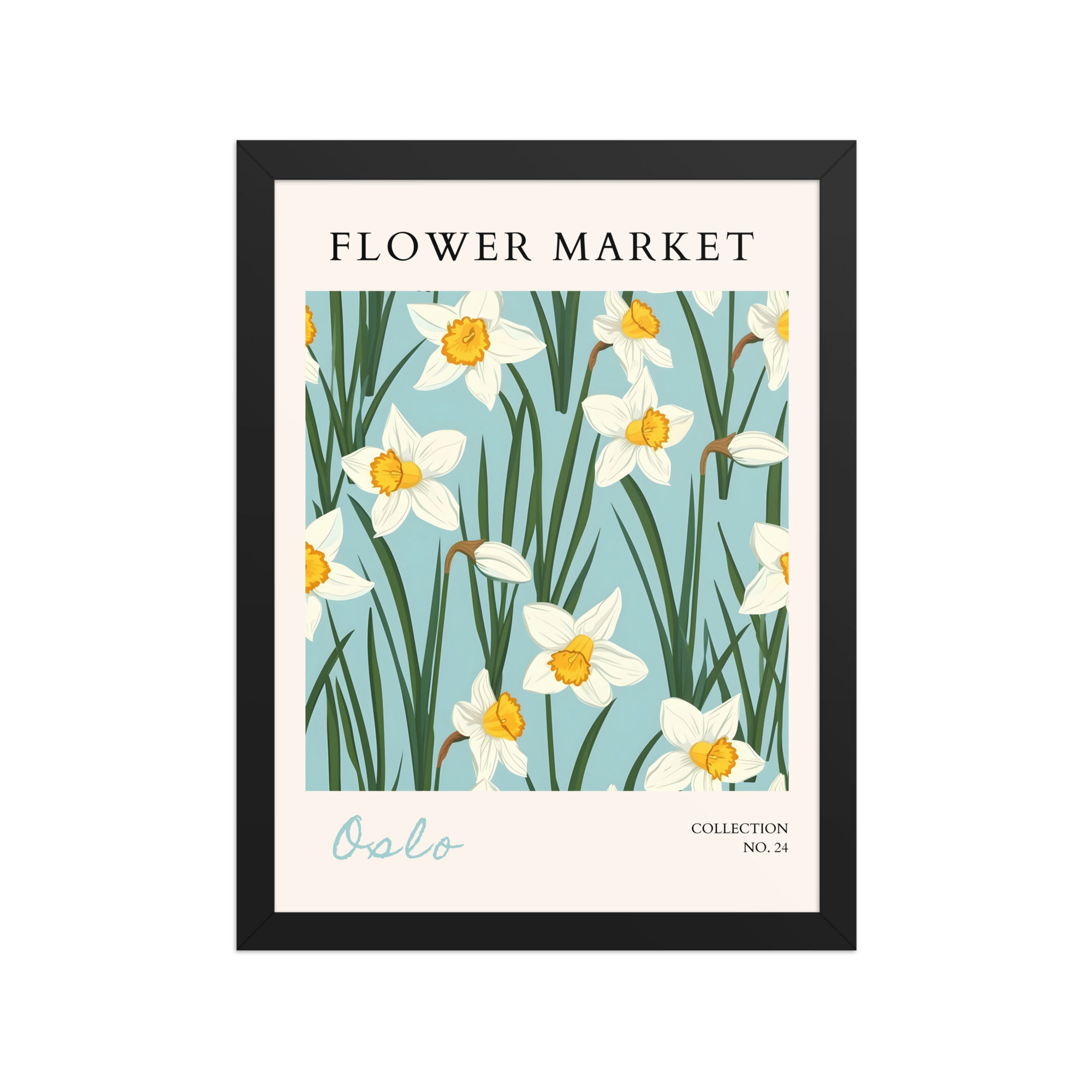 Oslo | Framed Botanical Wall Art: Nature Prints from Global Cities
